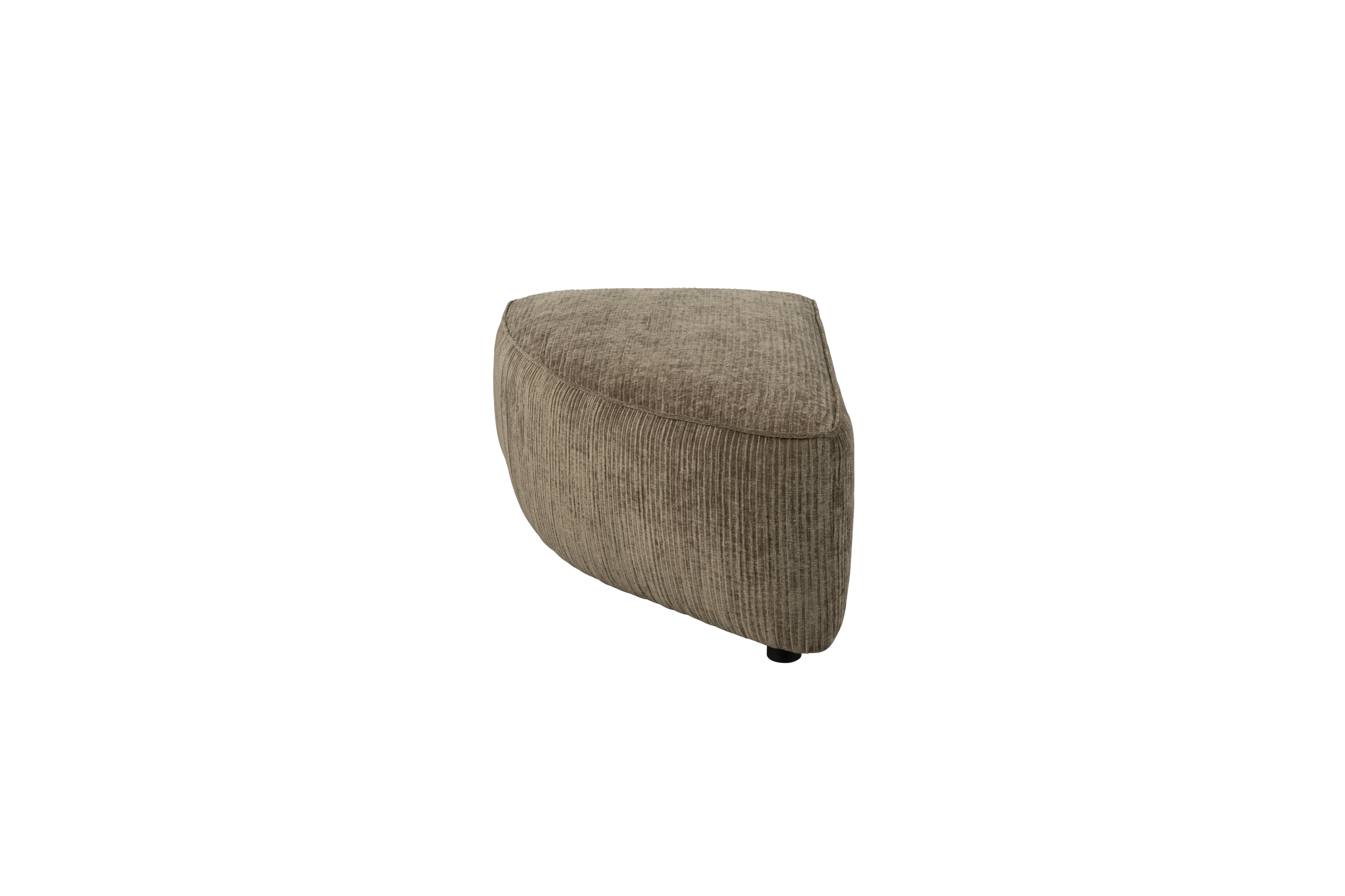 Zuiver Hunter Sofa Element Pie Puf Venstre Mos Fløjl Plast