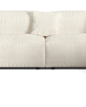 Chaiselong Hjørnesofa Micadoni Martina Højrevendt Pers Elfenben Monet Nata Boucl B406d316h75
