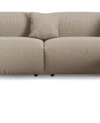 Chaiselongsofa Hjørnesofa Micadoni Martina Højrevendt Sæders Boston Toffee Lys Beige 420x330