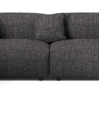 Chaiselongsofa Hjørnesofa Micadoni Martina Venstrevendt Antracit Boucl Monet Pers B406xd316