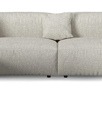 Chaiselongsofa Hjørnesofa Micadoni Martina Venstrevendt Personers Monet Boucl Gråbeige B420xd330
