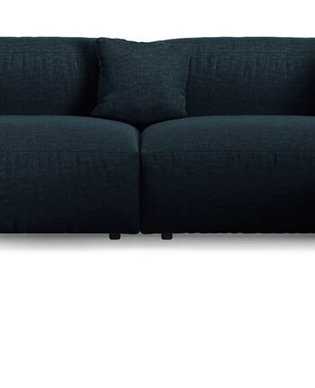 Chaiselongsofa Micadoni Martina Højrevendt Hjørnesofa Denimblå Strukturstof Boston Ocean 420330 Sædedybde