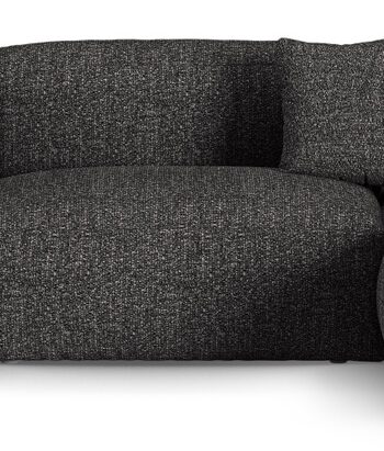 Chaiselongsofa Micadoni Martina Højrevendt Personers Hjørnesofa Monet Boucl Antracit B330 D176