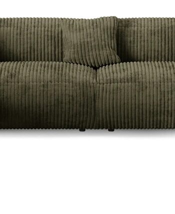 Chaiselongsofa Micadoni Martina Venstrevendt Mosgrøn Ribvelour Hjørnesofa 420x330 Sædedybde