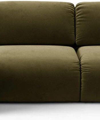 Chaiselongsofa Micadoni Ophelia Venstrevendt Hjørnesofa 297 Grøn Velour Salvador Til Personer