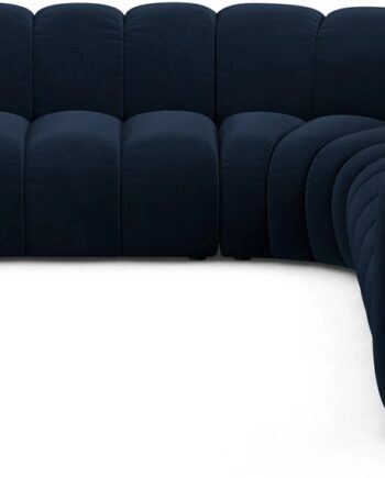 Hjørnesofa Micadoni Lupine Kongeblå Velour 309x309 Pers