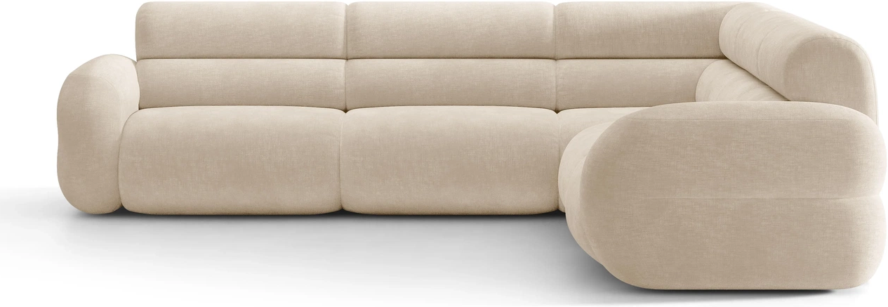 Hjørnesofa Micadoni Neo 295x295 Chenille Golden Lys Beige Vandafvisende Rummelig Sofa Til Til Personer