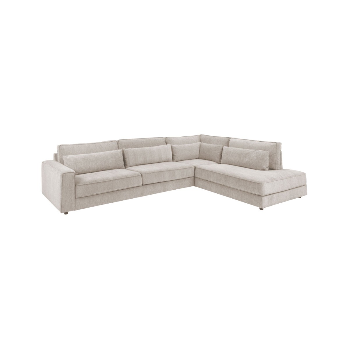 Kingsport Hjørnesofa Med Hvilemodul Cona Beige