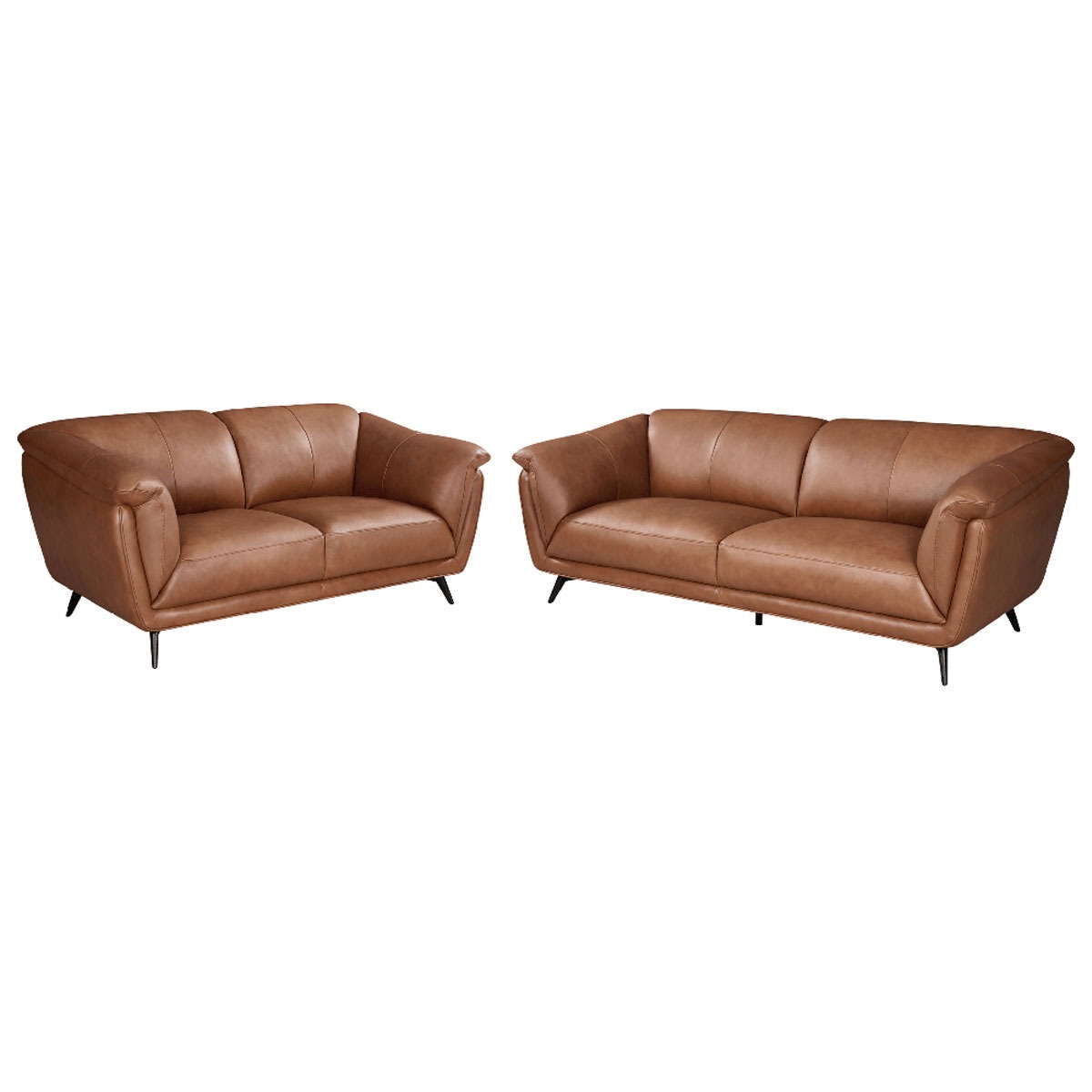 Parma 2pers Sofa Cognac Læder