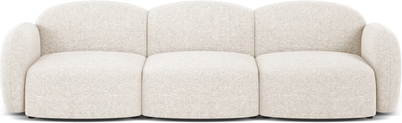 Personers Sofa Micadoni Blair Chenille Eden Pearl Lys Beige B274 D95 H76