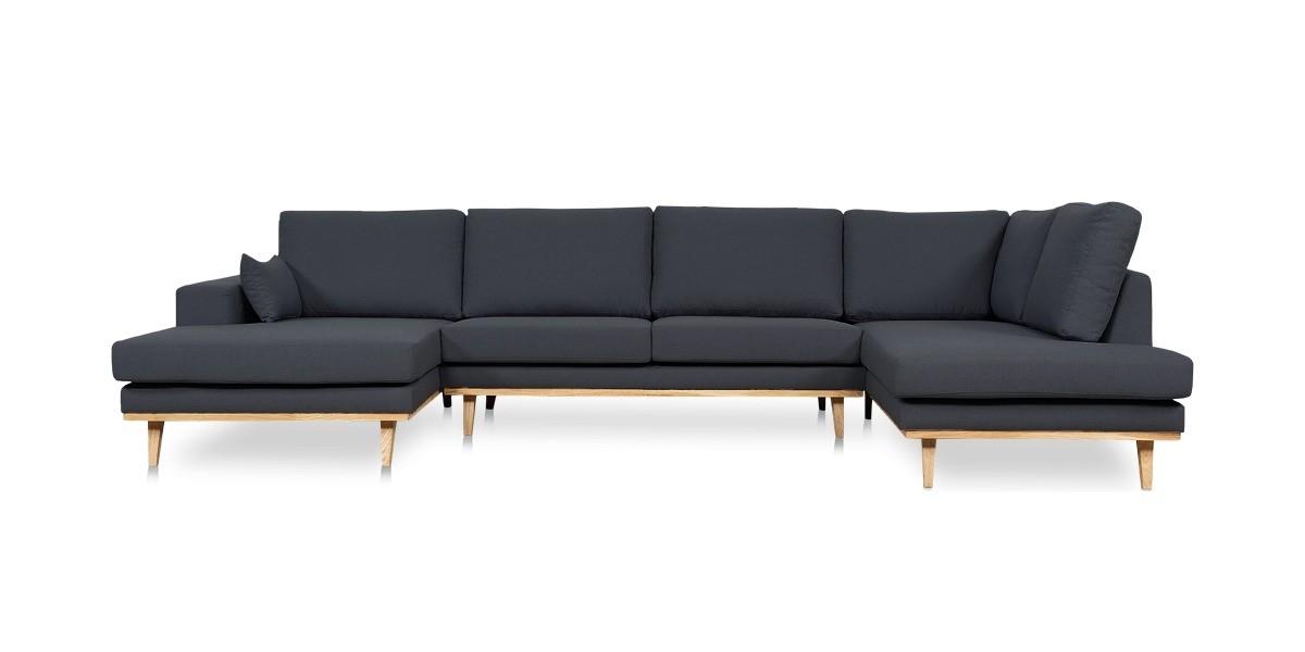 Sofa Venstrevendt Koksgrå Inari