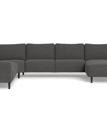 Solution 2701 Hjørnesofa Med Chaiselong Mørkegrå :350