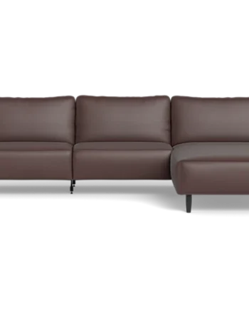 Solution 2701 Sofa Med Chaiselong Brun :316
