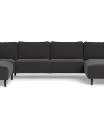 Solution 2701 Sofa Med Chaiselong Open End Antracit :365